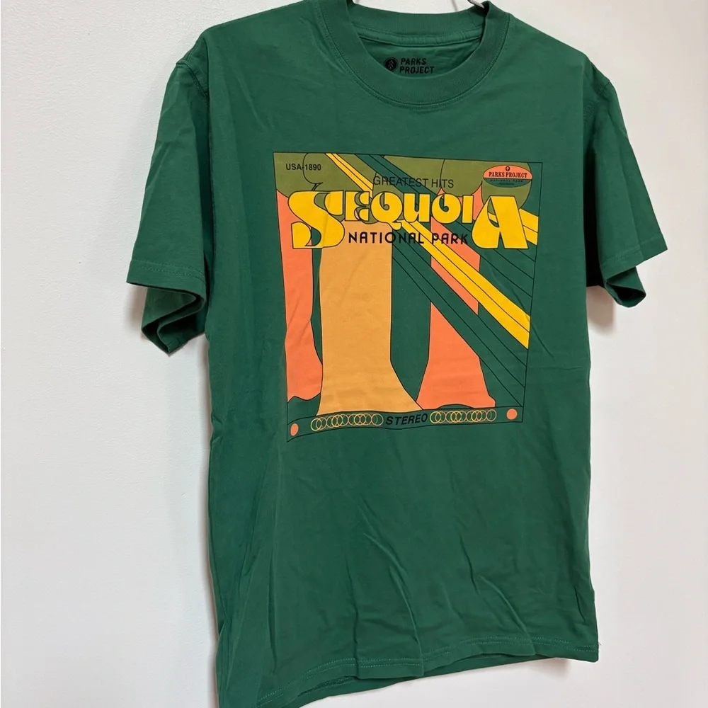 NWOT Urban Outfitters Parks Project Sequoia Greatest Hits Tee Size Small